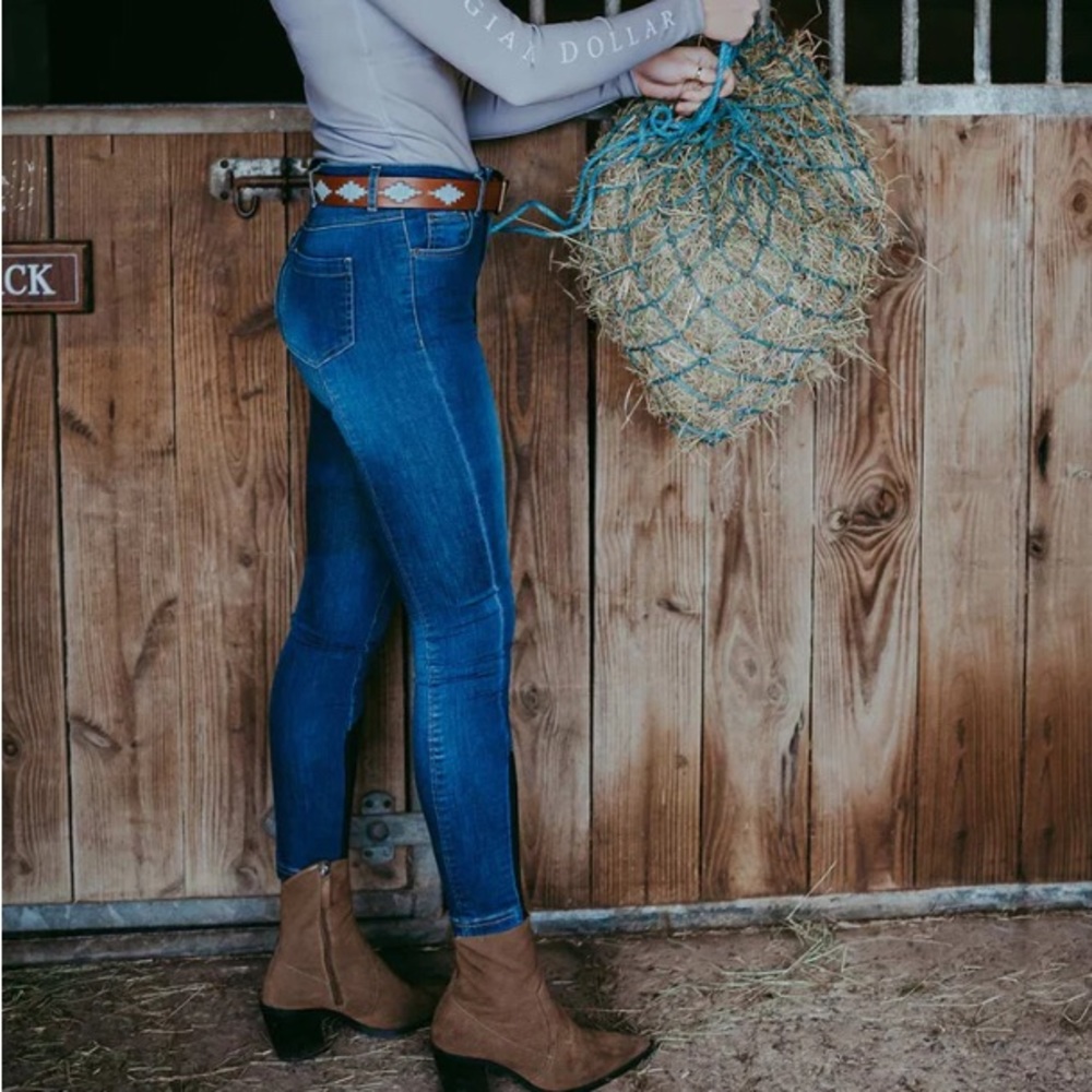 Georgian Dollar Sieta Equestrian Jeans UK sz 12 fits like US waist sz 26 or sz 4